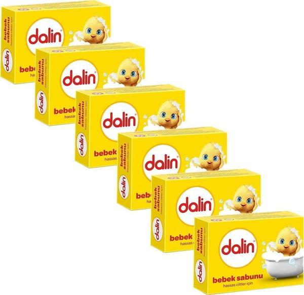 Dalin Hassas Ciltler İçin Bebek Sabunu 100 Gr X 6 Adet - Image 1