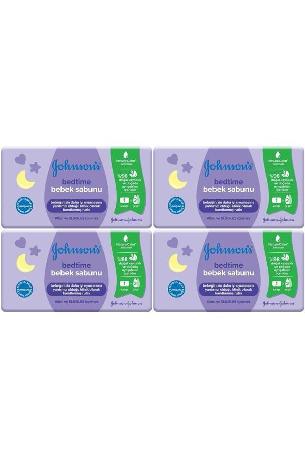 Johnson'S Johnsons Baby Bedtime Natural Bebek Sabunu 90Gr (4 Lü Set) - Image 1