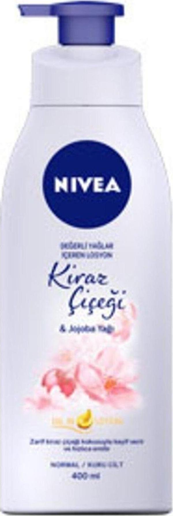Nivea Kiraz Çiçeği & Jojoba Yağı Vücut Losyonu 400Mll 56656 - Image 1