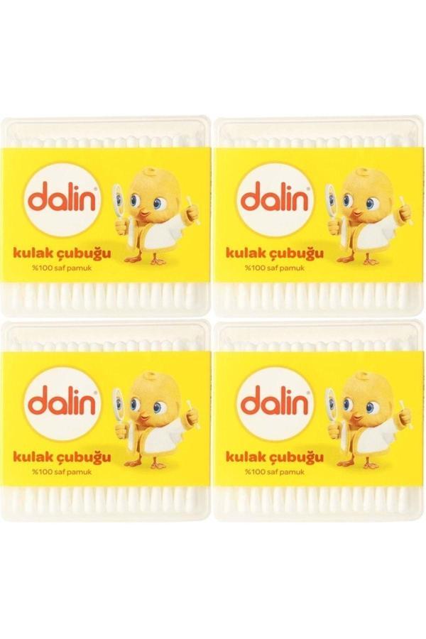 Dalin Kulak Çubuğu 100 Adet (4 Lü Set) - Image 1
