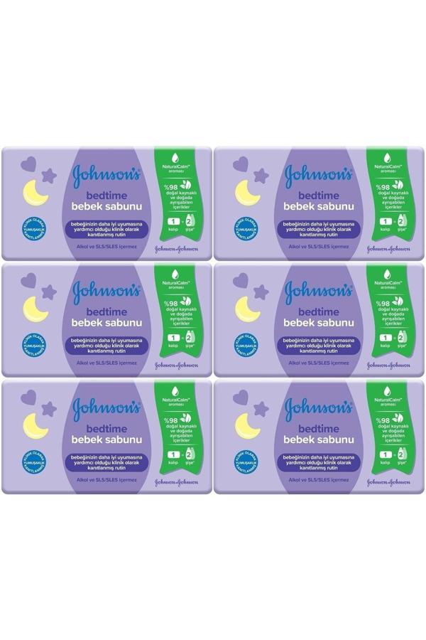 Johnson'S Johnsons Baby Bedtime Natural Bebek Sabunu 90Gr (6 Lı Set) - Image 1