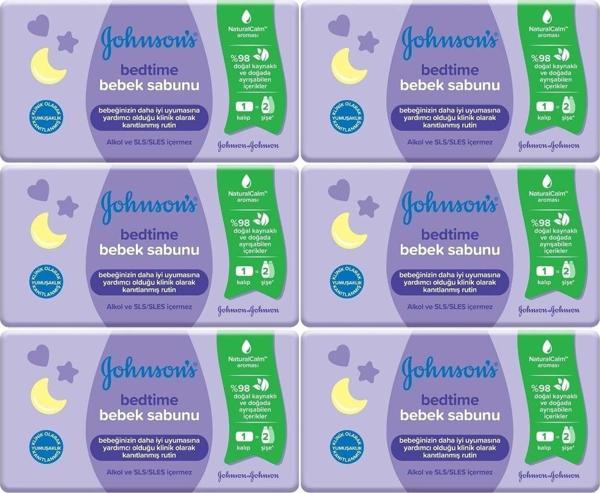 Johnson'S Johnsons Baby Bedtime Natural Bebek Sabunu 90Gr (6 Lı Set) - Image 1