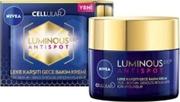 Nivea Luminous630 Leke Karşıtı Gece Bakım Kremi 50 Ml - - Image 1