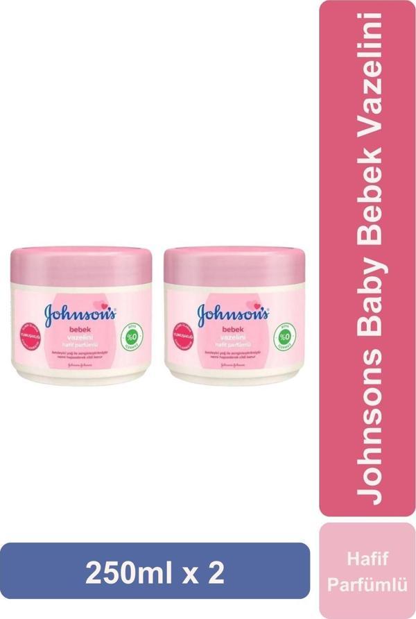 Johnson'S Johnsons Baby Hafif Parfümlü Bebek Vazelini 250 Ml 2 Adet - Image 1