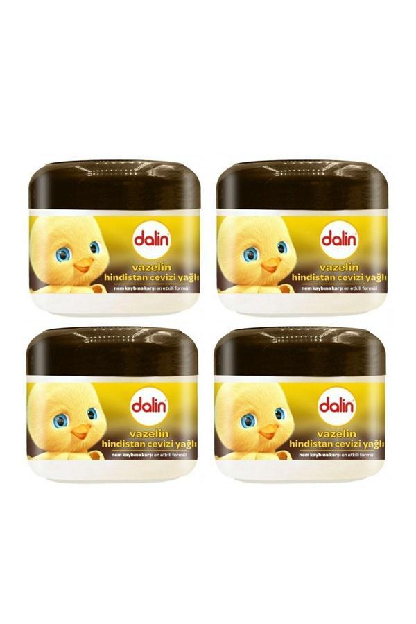 Dalin Hindistan Cevizi Pamuk Ve Shea Yağı Vazelin 100 Ml X 4 Ade - Image 1