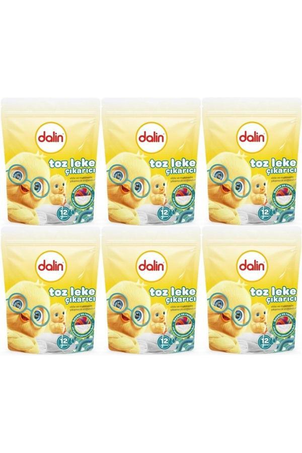 Dalin Toz Leke Çıkarıcı 500Gr (Tüm Çamaşırlar / Elde Ve Matik) (6 Lı Set) - Image 1