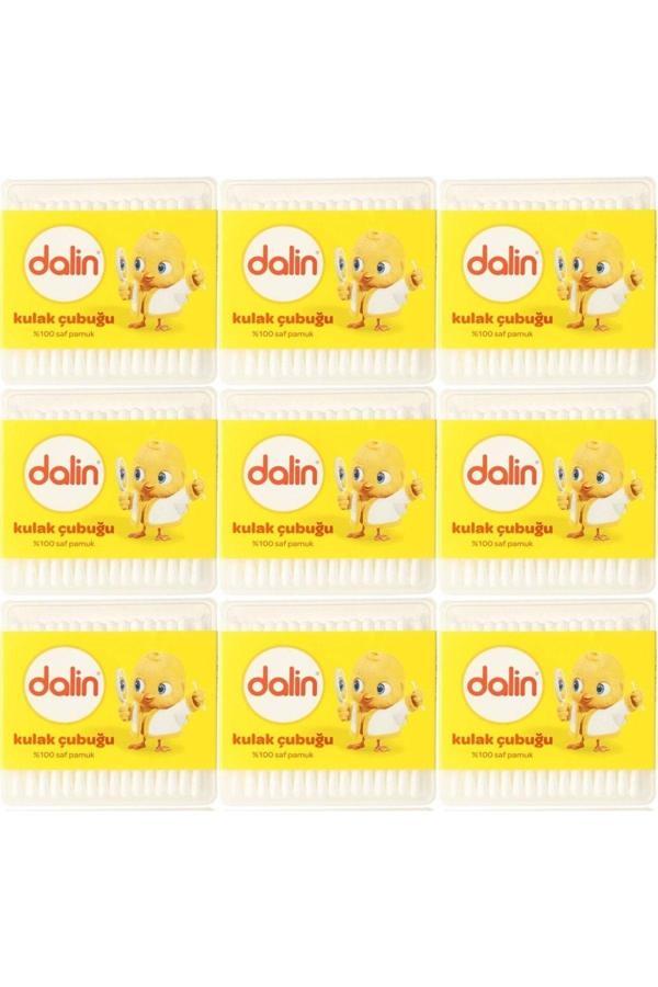 Dalin Kulak Çubuğu 100 Adet (9 Lu Set) - Image 1