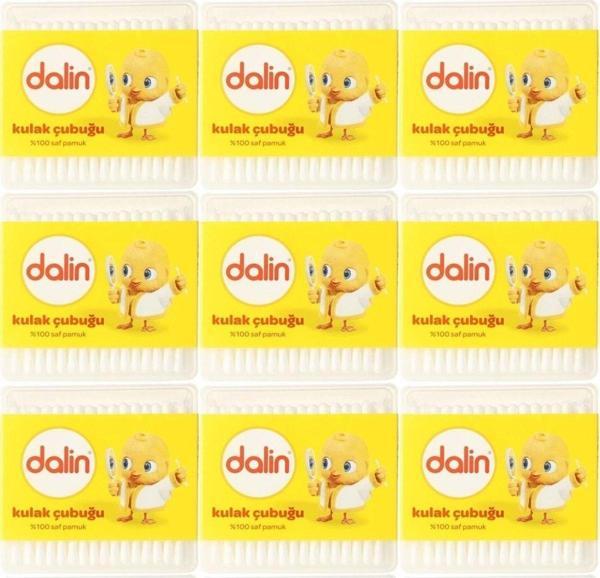 Dalin Kulak Çubuğu 100 Adet (9 Lu Set) - Image 1