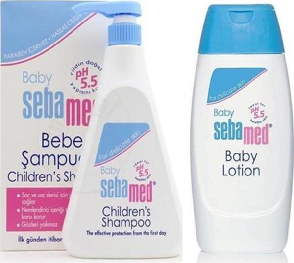 Sebamed Bebe Şampuanı 500 Ml +Bebe Losyonu 200 Ml - Image 1