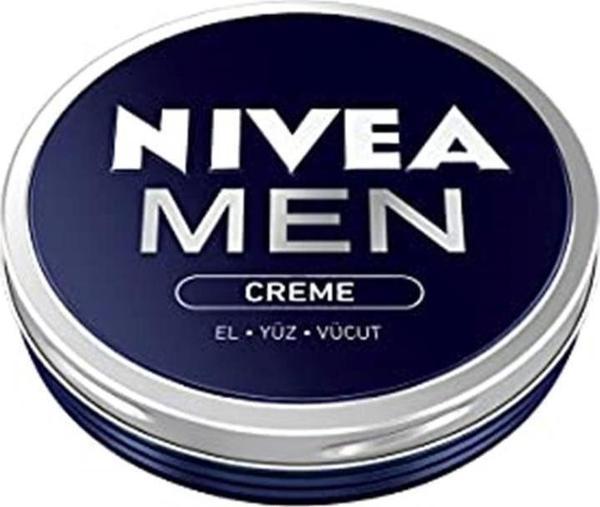 Nivea Men Creme Erkek Bakım Kremi 30 Ml, El, Yüz Ve Vücut Nemlendirici Krem, Hızlı Emilir, Yapışkan - Image 1