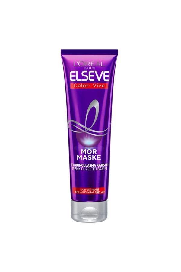 Elseve Loreal Paris Elseve Turunculaşma Karşıtı Besleyici Mor Maske 150 Ml Dkürün1380 - Image 1