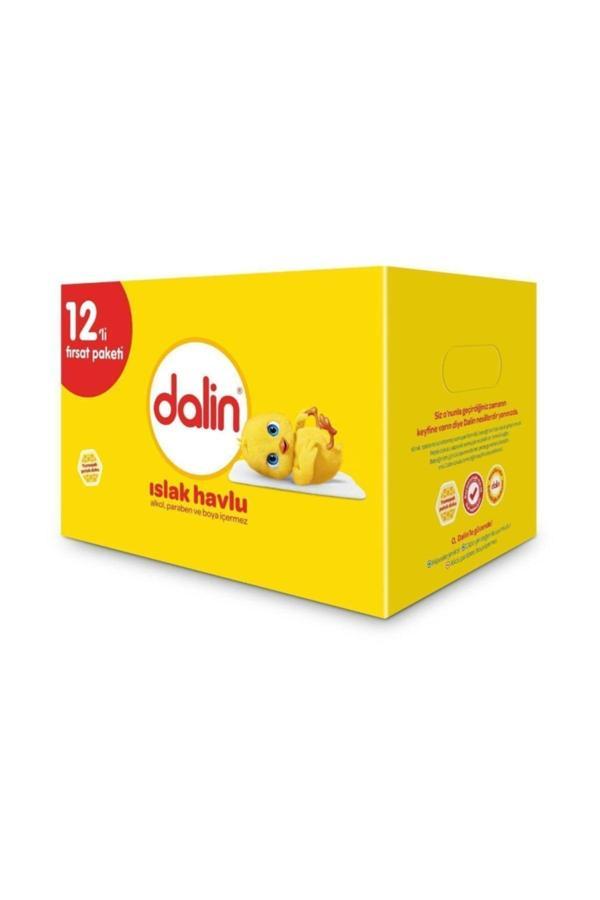 Dalin Islak Havlu 12 Adet 672 Yaprak - Image 1