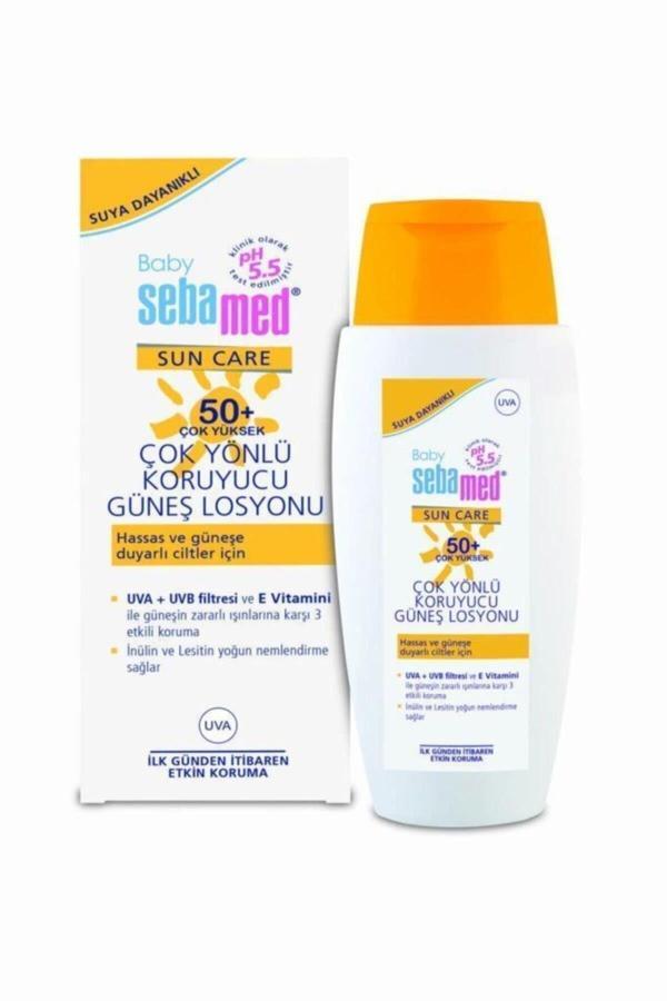 Sebamed Bebek Güneş Losyonu Sebamed Çok Yönlü Koruyucu (50 Faktör 150 Ml) - Image 1
