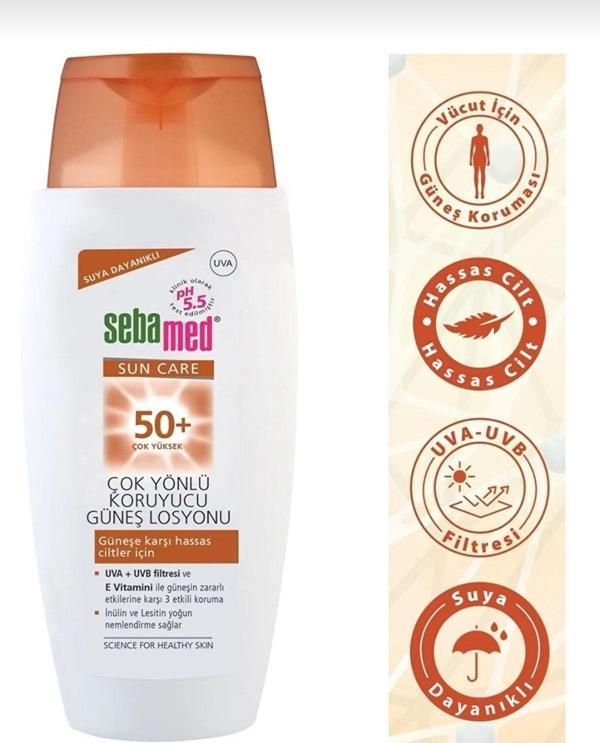 Sebamed Güneş Losyonu Çok Yönlü Koruyucu 50 Faktör 150 Ml - Image 1
