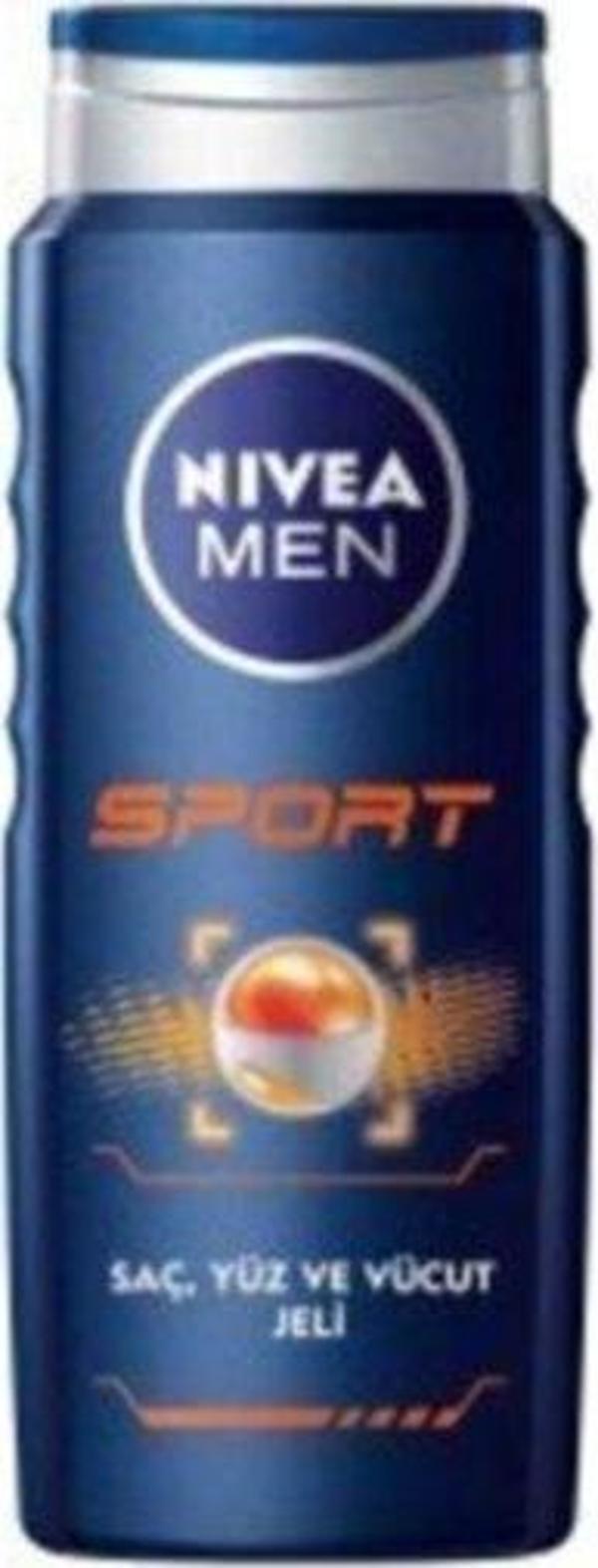 Nivea Men Sport Saç Ve Vücut Şampuanı 500Ml - Image 1
