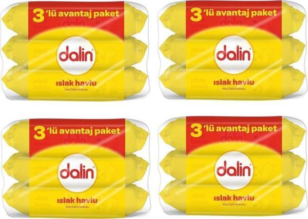Dalin Islak Havlu 3*56 4 Lü Avantaj Paket - Image 1