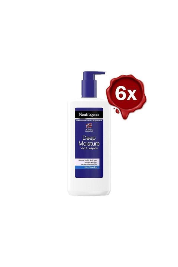 Neutrogena Yoğun Nemlendirici Vücut Losyonu Kuru Cilt 400 Ml X 6 - Image 1
