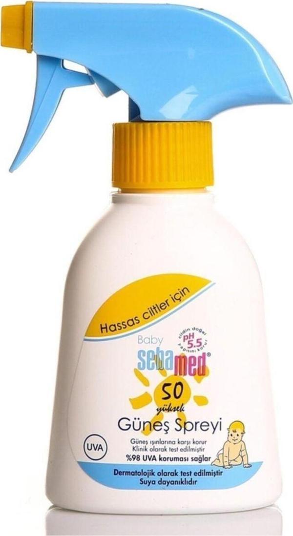 Sebamed Sun 50 Spf Bebek Güneş Spreyi 200 Ml - Image 1