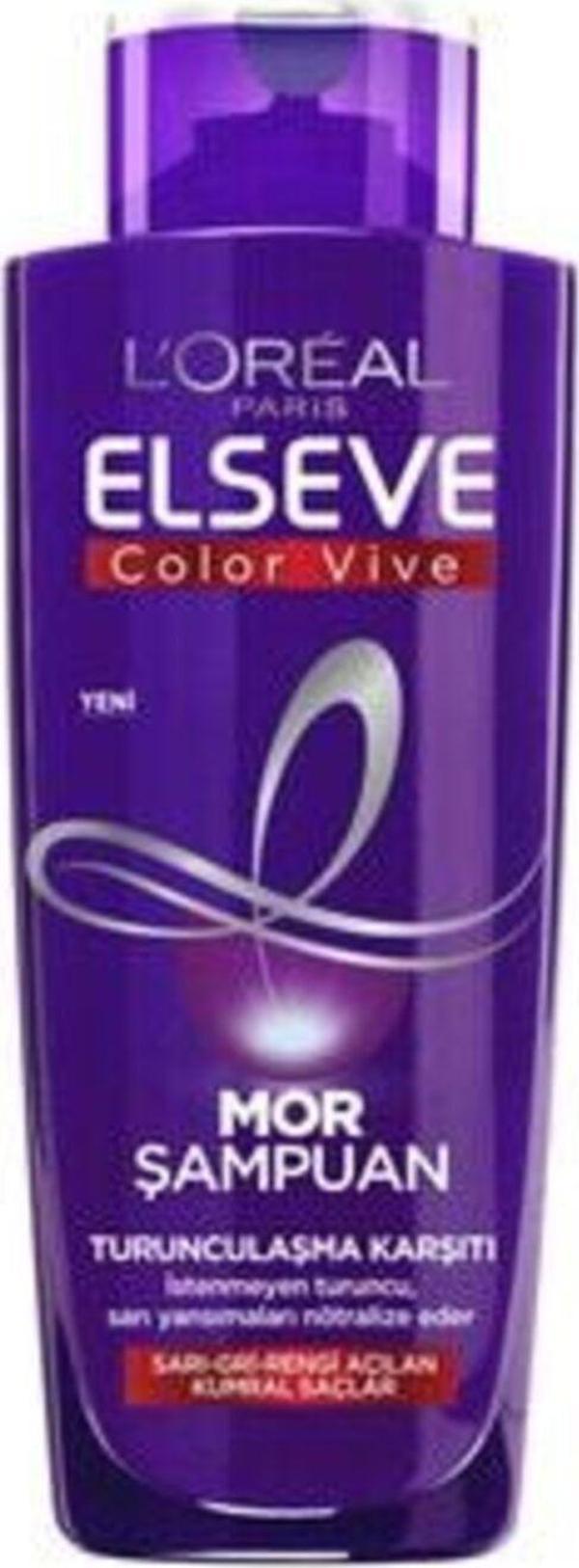 Elseve L'Oréal Paris Turunculaşma Karşıtı 200 Ml 88189 Mor Şampuan - Image 1