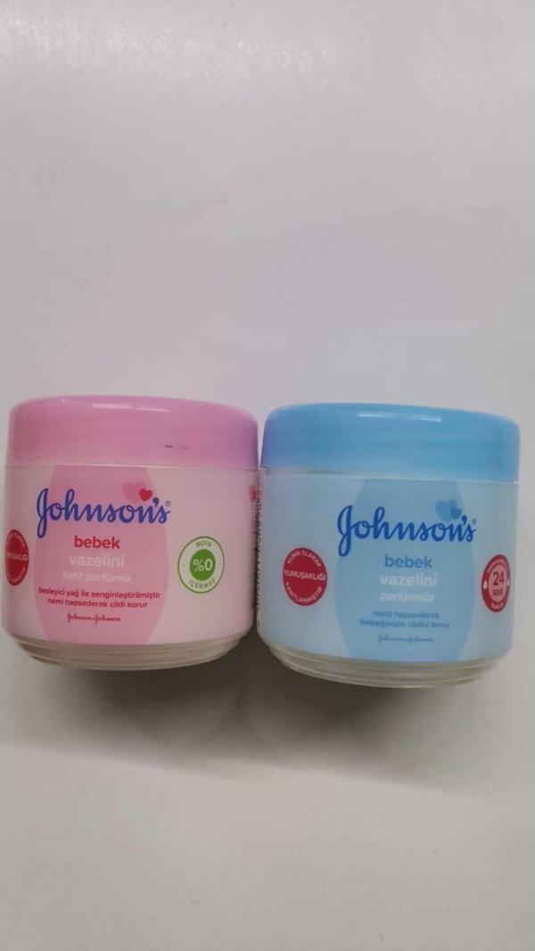 Johnson'S Johnsons Baby Parfümsüz Vazelin 100 Ml + Parfümlü Vazelin 100 Ml - Image 1
