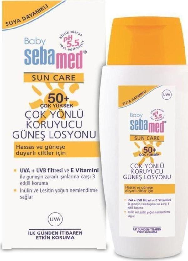 Sebamed Sun Baby Losyon 50+ 150 Ml - Image 1