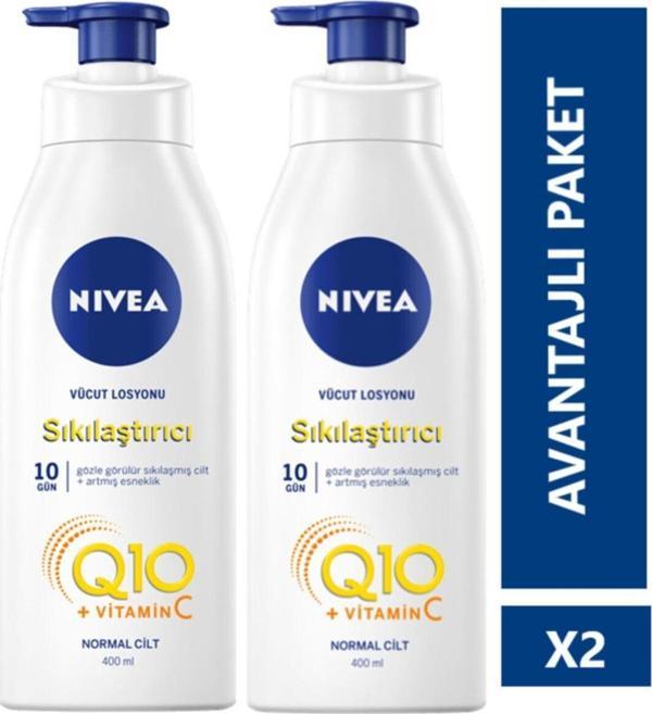Nivea Nıvea Q10 Sıkılaştırıcı Vücut Losyonu 400 Ml 2 Adet - Image 1
