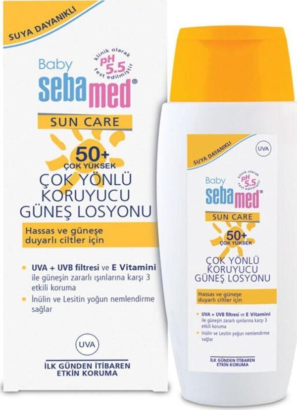 Sebamed Bebek Spf 50 Güneş Losyonu 150 Ml - Image 1