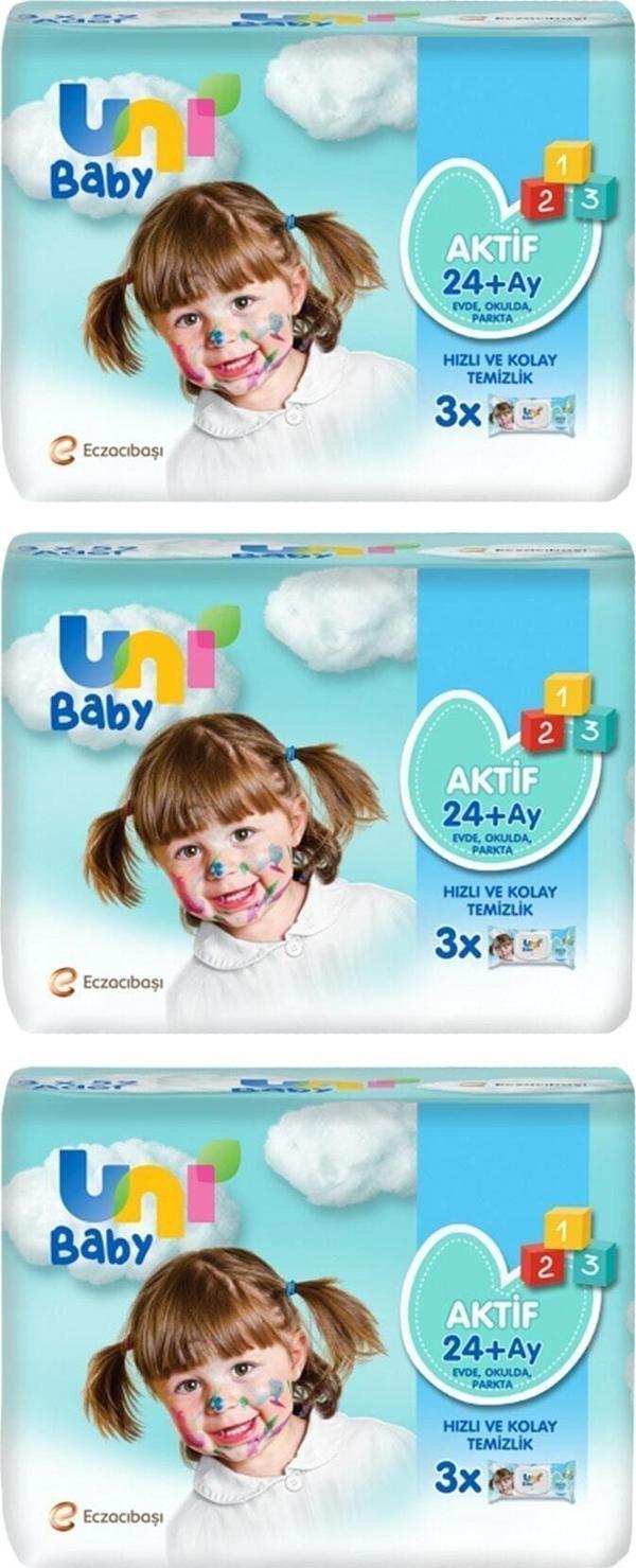 Uni Aktif Islak Mendil 52'Li X 9 Adet - Image 1