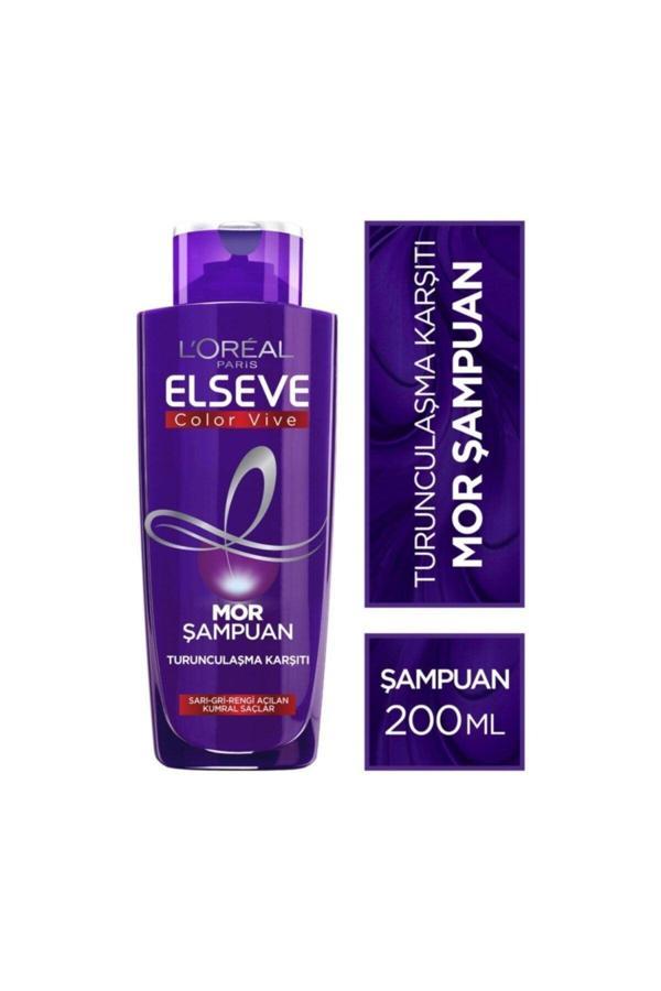 Elseve Marka Turunculaşma Karşıtı Mor Şampuan 200 Ml Kategori: Şampuan - Image 1