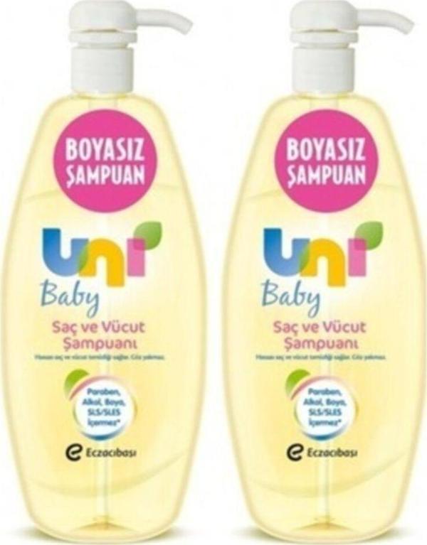 Uni Baby 700 Ml 2'Li Şampuan - Image 1
