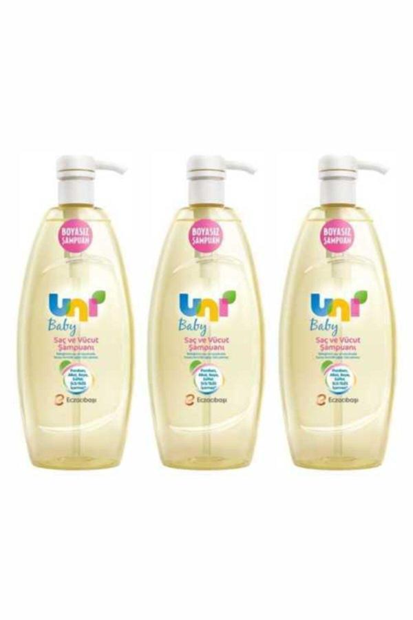 Uni Baby 700 Ml Bebek Şampuanı 3 Adet - Image 1