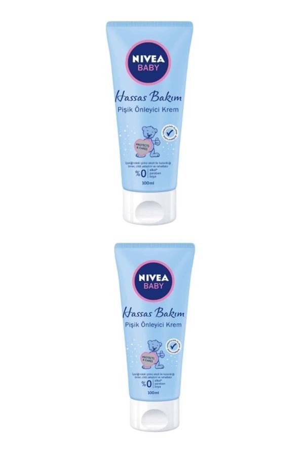 Nivea Baby Hassas Bakım Pişik Önleyici Krem 100 Ml 2 Adet - Image 1
