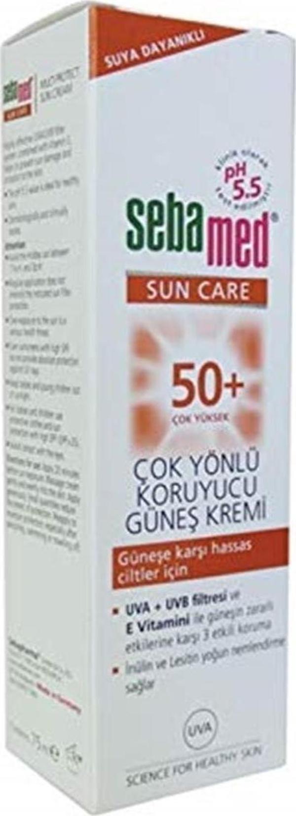 Sebamed Sun Care Güneş Koruyucu Krem Spf 50 75 Ml 1 Paket - Image 1