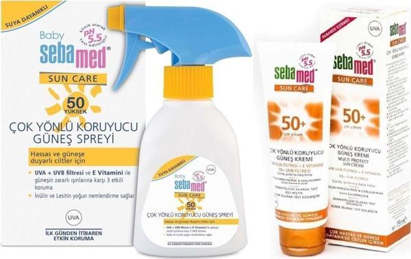 Sebamed Sun Care Güneş Losyonu Kremi Avantaj Pk (Çocuk 50+ Faktör 200Ml+ Çok Yönlü 50+ Faktör 75Ml) - Image 1