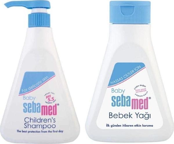 Sebamed Bebek Şampuanı 500 Ml + Bebek Yağı 150Ml - Image 1