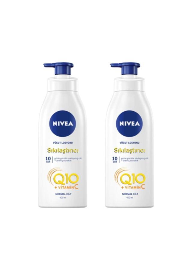 Nivea Q10 Sıkılaştırıcı Vücut Losyonu 400 Ml X 2 Adet - Image 1