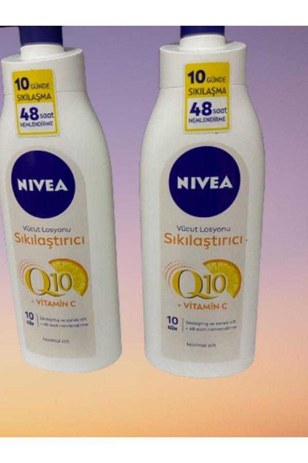 Nivea Q10 Sıkılaştırıcı Vücut Losyonu 400 Ml X2 Adet - Image 1