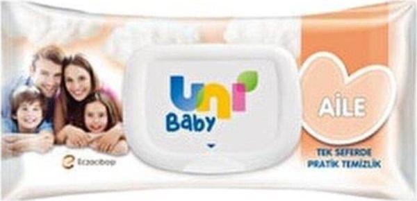 Uni Baby Aile Islak Mendil 90Lı - Image 1