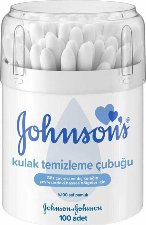 Johnson'S Kulak Çubuğu 100 Adet - Image 1