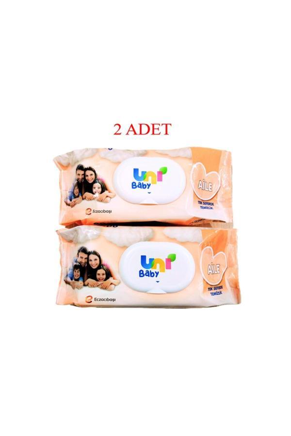 Uni Baby Aile Islak Mendil 90'Lı X 2 Adet - Image 1