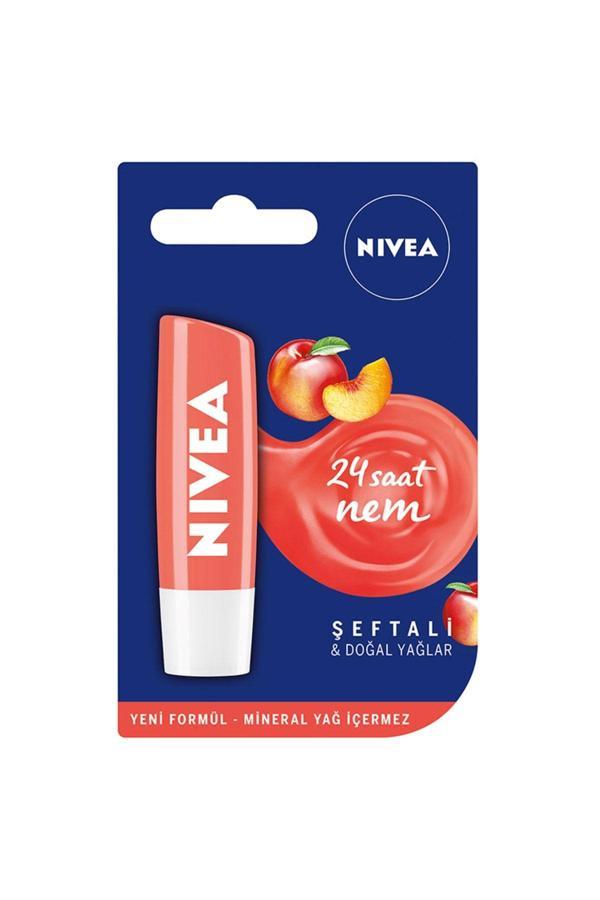 Nivea Şeftali Dudak Bakım Kremi 4,8 Gr - Image 1