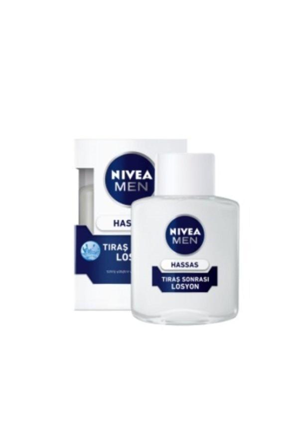 Nivea Traş Sonrası Balsam Losyon Hassas 100Ml Hızlı Rahatlatma Tahrişe 5 Koruma %0 Alkol - Image 1