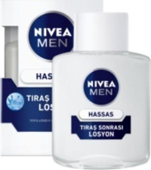 Nivea Traş Sonrası Balsam Losyon Hassas 100Ml Hızlı Rahatlatma Tahrişe 5 Koruma %0 Alkol - Image 1