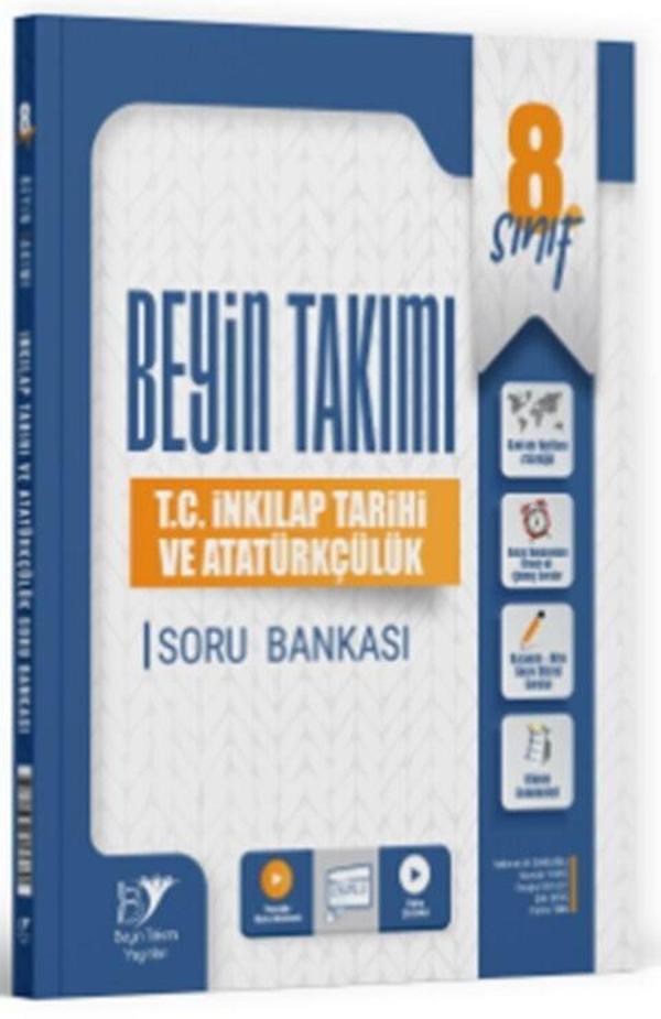 8. Sınıf T.C. İnkılap Tarihi ve Atatürkçülük Soru Bankası Beyin Takımı Yayınları - Beyin Takımı Yayınları - Image 1