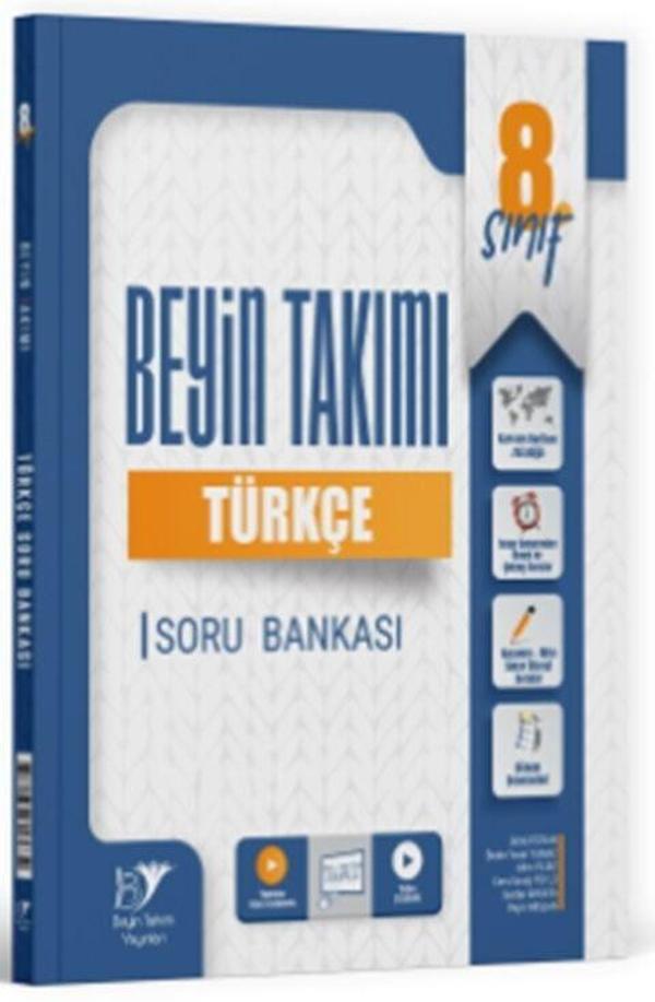 8. Sınıf Türkçe Soru Bankası Beyin Takımı Yayınları - Beyin Takımı Yayınları - Image 1