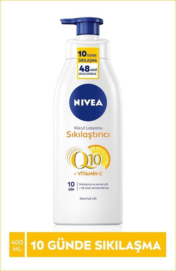 Nivea Vücut Kremi Q10 Sıkılaştırıcı Vücut Losyonu 400Ml Avantajlı Boy,Vitamin C,48 Saat Nemlen... 584Kseri - Image 1