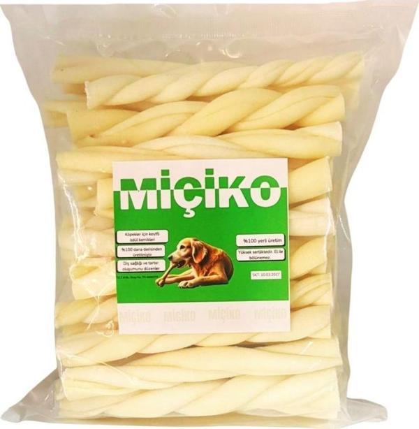 Jumbo XXL Premium Burgu Çubuk Ödül Kemiği 500 Gr - Image 1