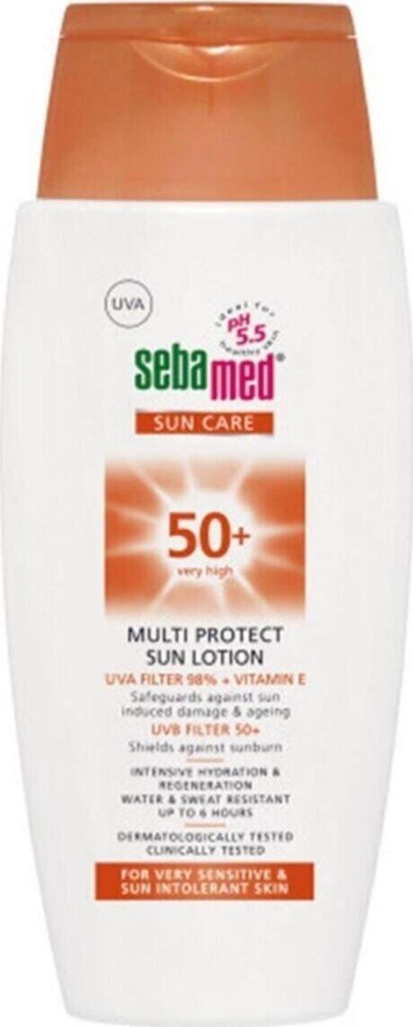 Sebamed Cildin Gün Boyu Güneş Işınlarından Korunmasını Sağlayan Besleyici Güneş Losyon 50+ 150Ml - Image 1