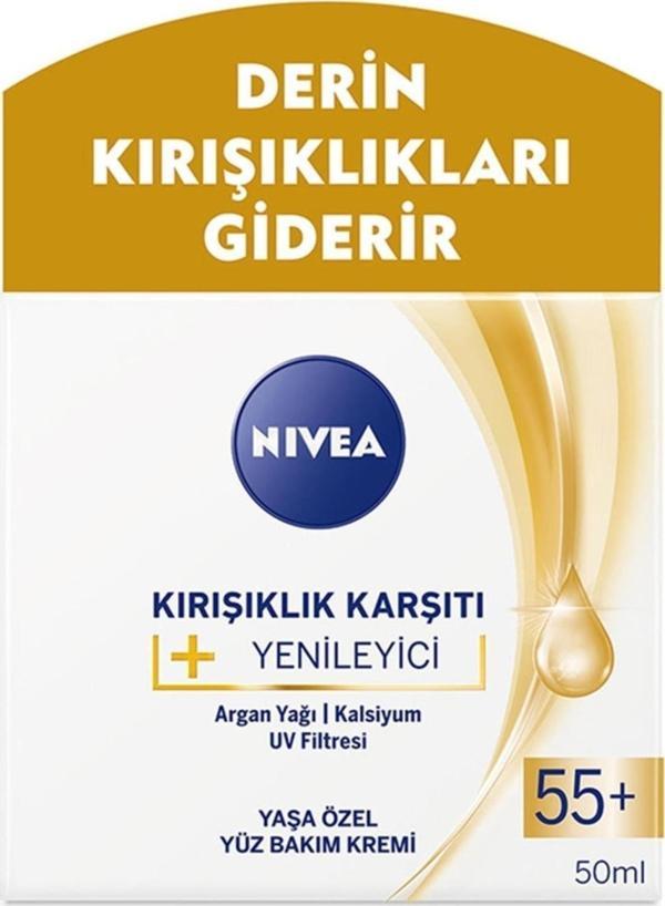 Nivea Yenileyici Krem 55+ Yaş 50Ml - Image 1