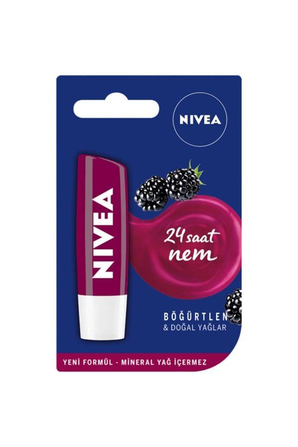 Nivea Böğürtlen Içerikli Dudak Bakım Kremi 4,8 G - Image 1
